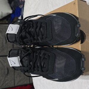 Nike DBreak-Type Black White  Swoosh Men Size 8.5 Women Size 10 CJ1156-003
